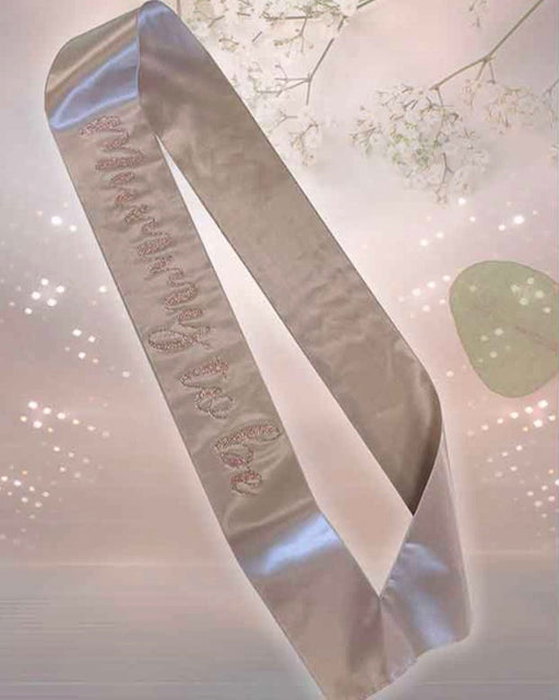 Mummy To Be Sash - Nude The Ultimate Balloon And Party Shop Cheltenham & Gloucester Balloons & Fancy Dress 