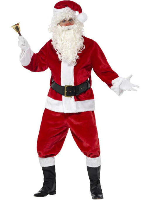 Deluxe Plush Santa Costume The Ultimate Balloon And Party Shop Cheltenham & Gloucester Balloons & Fancy Dress 