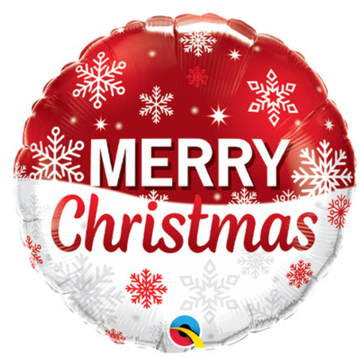 18" Foil Christmas Balloon - Merry Christmas The Ultimate Balloon And Party Shop Cheltenham & Gloucester Balloons & Fancy Dress 