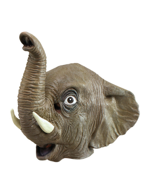 Rubber Overhead Animal Mask - Elephant