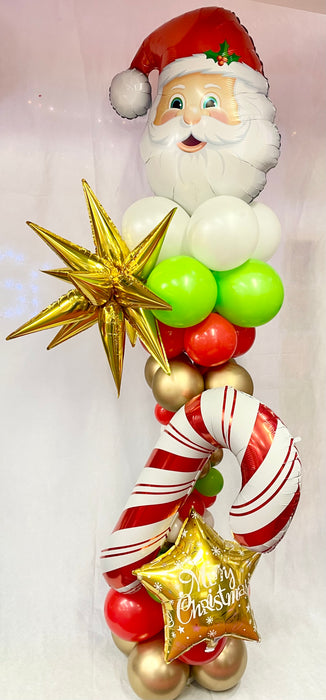 Christmas Fun Large Balloon Tower