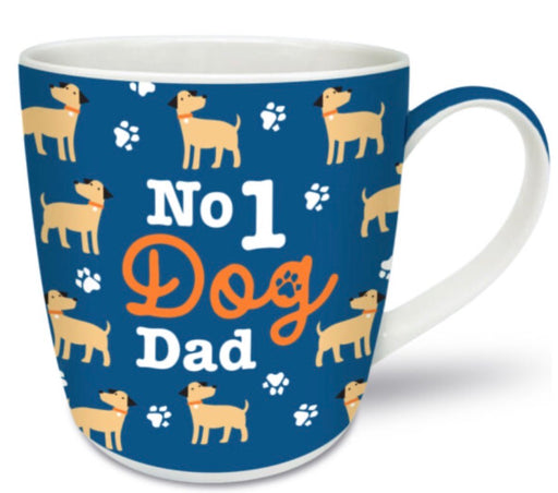 Novelty Gift Mug - No 1 Dog Dad The Ultimate Balloon And Party Shop Cheltenham & Gloucester Balloons & Fancy Dress 
