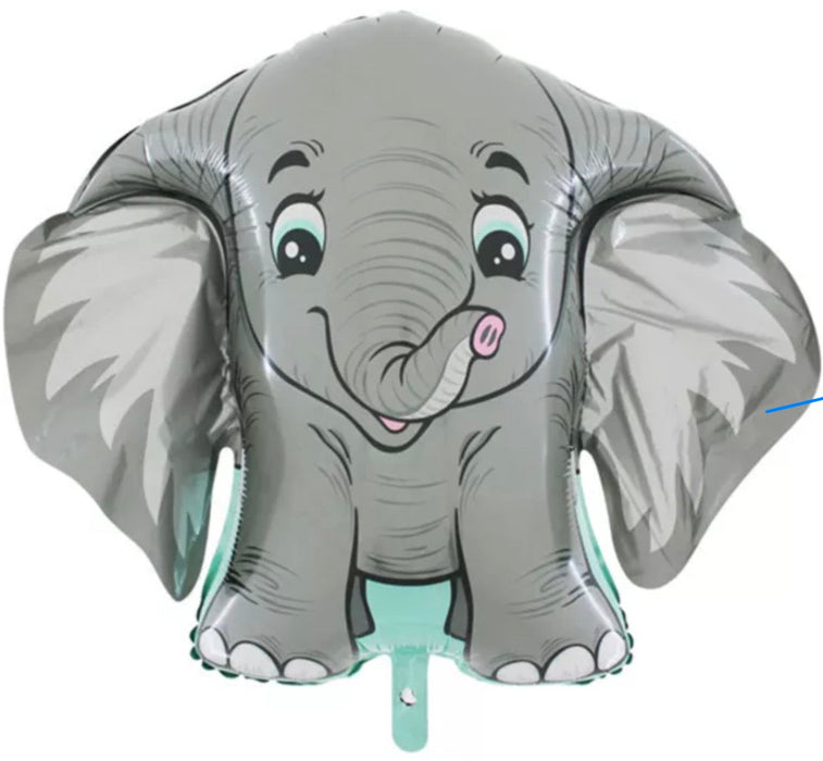28” Elephant Super Shape Foil Balloon The Ultimate Balloon And Party Shop Cheltenham & Gloucester Balloons & Fancy Dress 