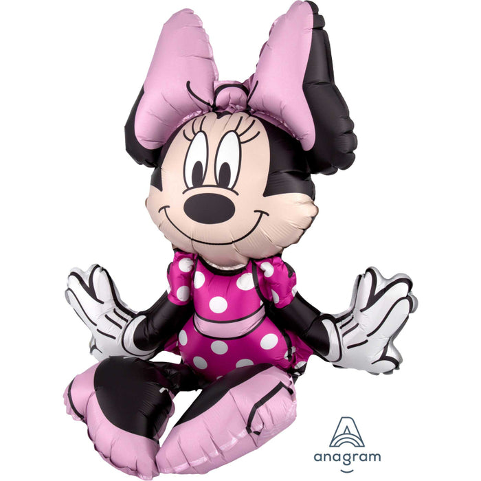 19" Foil Minnie Mouse Disney Sitting Balloon