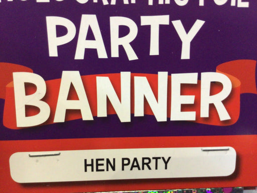Hen Party Banner The Ultimate Balloon And Party Shop Cheltenham & Gloucester Balloons & Fancy Dress 