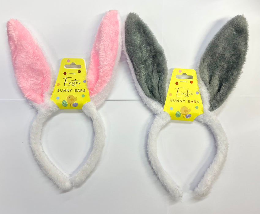 Fluffy Easter Bunny Ears - Assorted Colours