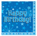 Happy Birthday Napkins - Blue The Ultimate Balloon And Party Shop Cheltenham & Gloucester Balloons & Fancy Dress 