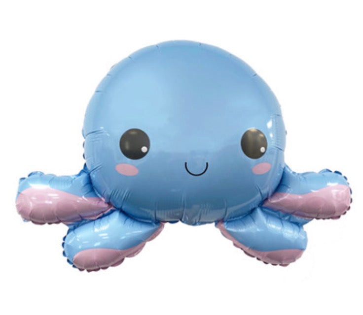 31” Shape Foil Helium Balloon - Octopus The Ultimate Balloon And Party Shop Cheltenham & Gloucester Balloons & Fancy Dress 