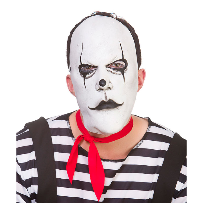 Freaky Mime Latex Face Mask