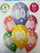 Age 50 Asst Birthday Balloons 6 Pack The Ultimate Balloon And Party Shop Cheltenham & Gloucester Balloons & Fancy Dress 