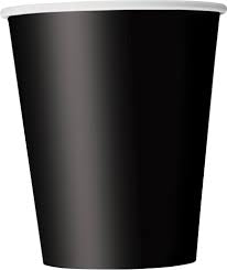 Paper Cups - Black (8pk)