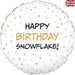 Adult Birthday Foil Balloon - Snowflake The Ultimate Balloon And Party Shop Cheltenham & Gloucester Balloons & Fancy Dress 