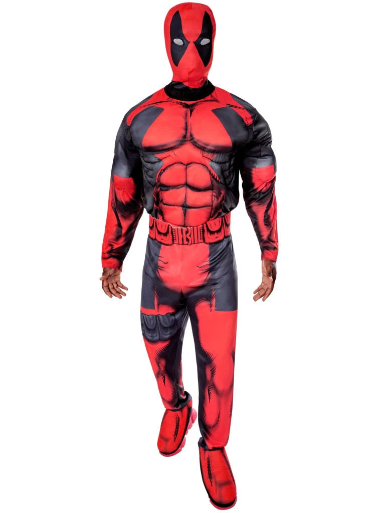 Adult Deluxe Deadpool Costume | Cheltenham’s #1 Balloon, Fancy Dress ...