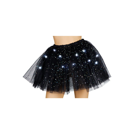 Adult Size Light-Up Tutu - Black The Ultimate Balloon And Party Shop Cheltenham & Gloucester Balloons & Fancy Dress 