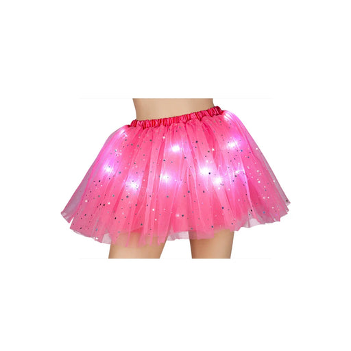 Adult Size Light-Up Tutu - Pink The Ultimate Balloon And Party Shop Cheltenham & Gloucester Balloons & Fancy Dress 