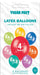 Age 4 Asst Birthday Balloons (8pk) The Ultimate Balloon And Party Shop Cheltenham & Gloucester Balloons & Fancy Dress 
