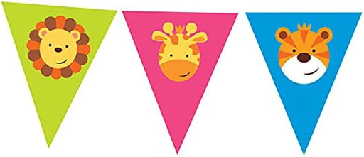 Animal Party Bunting - Jungle Friends The Ultimate Balloon And Party Shop Cheltenham & Gloucester Balloons & Fancy Dress 