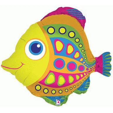 Animal Shape Foil Balloon - Tropical Fish The Ultimate Balloon And Party Shop Cheltenham & Gloucester Balloons & Fancy Dress 