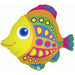 Animal Shape Foil Balloon - Tropical Fish The Ultimate Balloon And Party Shop Cheltenham & Gloucester Balloons & Fancy Dress 