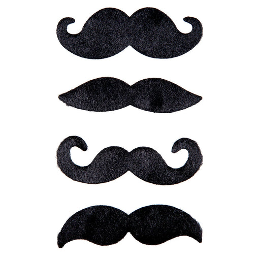 Asst Moustache Set (4pk) The Ultimate Balloon And Party Shop Cheltenham & Gloucester Balloons & Fancy Dress 