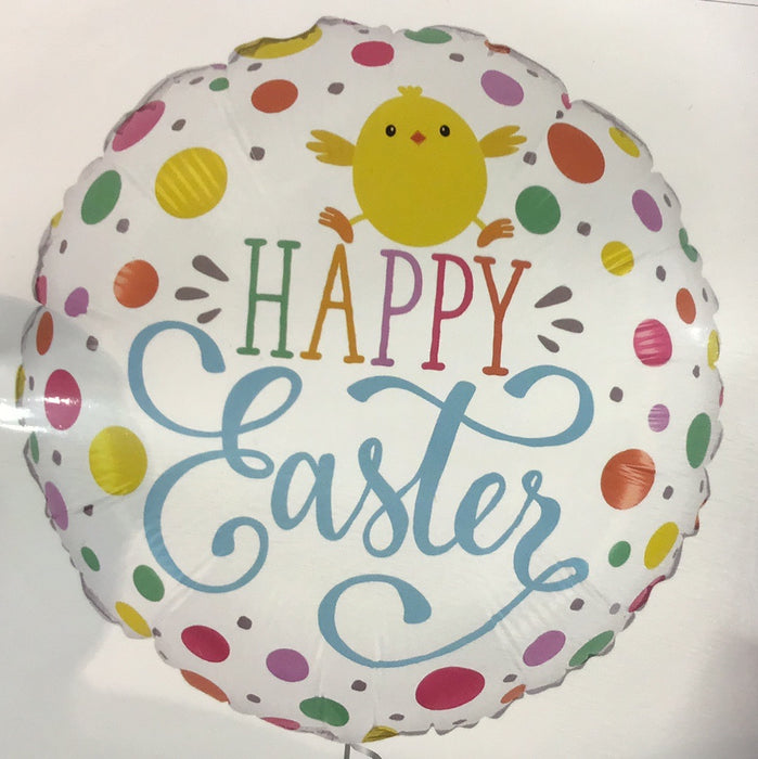 18" Happy Easter Chic Foil Balloon