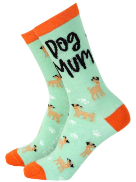 Woman’s Bamboo Gift Socks - Dog Mum The Ultimate Balloon And Party Shop Cheltenham & Gloucester Balloons & Fancy Dress 