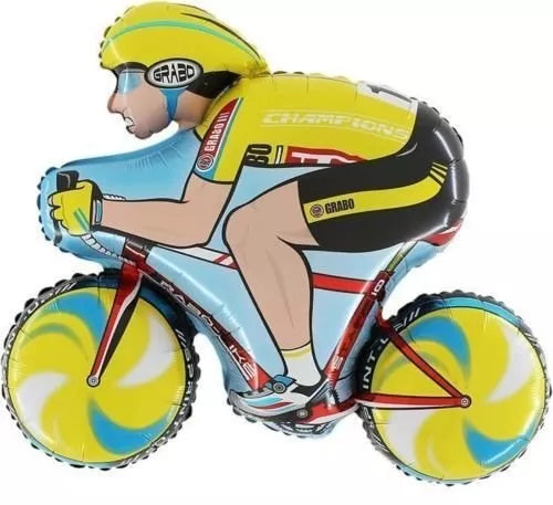 34” Cycling Supershape Balloon The Ultimate Balloon And Party Shop Cheltenham & Gloucester Balloons & Fancy Dress 