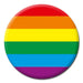 Badge - Rainbow Flag The Ultimate Balloon And Party Shop Cheltenham & Gloucester Balloons & Fancy Dress 