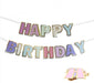 3D Happy Birthday Letter Banner - Bright The Ultimate Balloon And Party Shop Cheltenham & Gloucester Balloons & Fancy Dress 