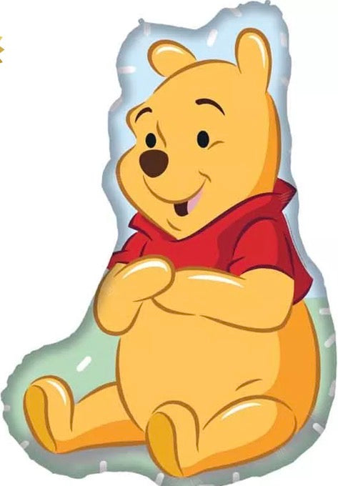 Winnie The Pooh Shape Foil Balloon The Ultimate Balloon And Party Shop Cheltenham & Gloucester Balloons & Fancy Dress 
