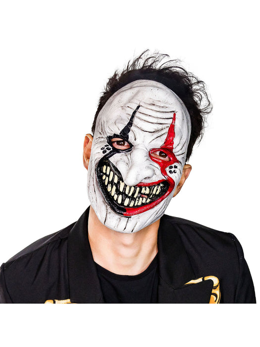 Sinister Jester Clown Face Mask