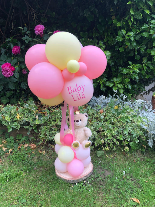Baby Bear Table Topper - Pink The Ultimate Balloon And Party Shop Cheltenham & Gloucester Balloons & Fancy Dress 