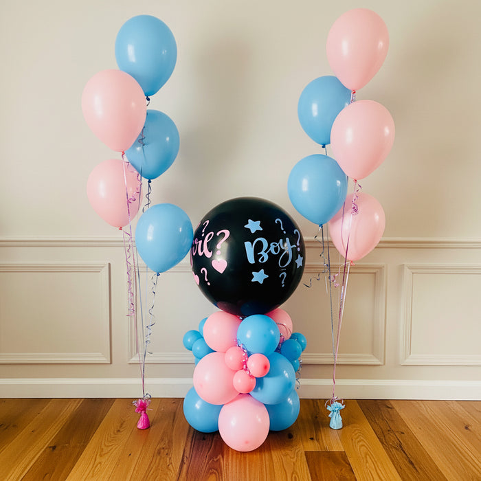 Baby Gender Reveal Balloon Party Package The Ultimate Balloon And Party Shop Cheltenham & Gloucester Balloons & Fancy Dress 