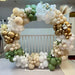 Baby Shower Organic Circle Balloon Arch - Green & Gold The Ultimate Balloon And Party Shop Cheltenham & Gloucester Balloons & Fancy Dress 