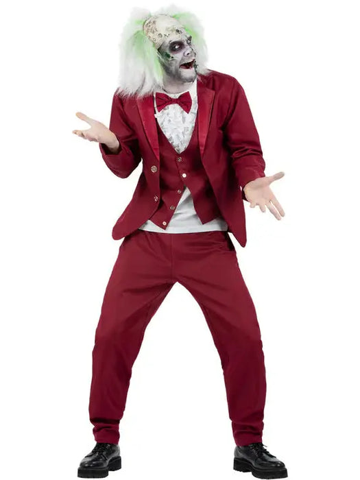 Beetlejuice (Groom) Mens Costume The Ultimate Balloon And Party Shop Cheltenham & Gloucester Balloons & Fancy Dress 