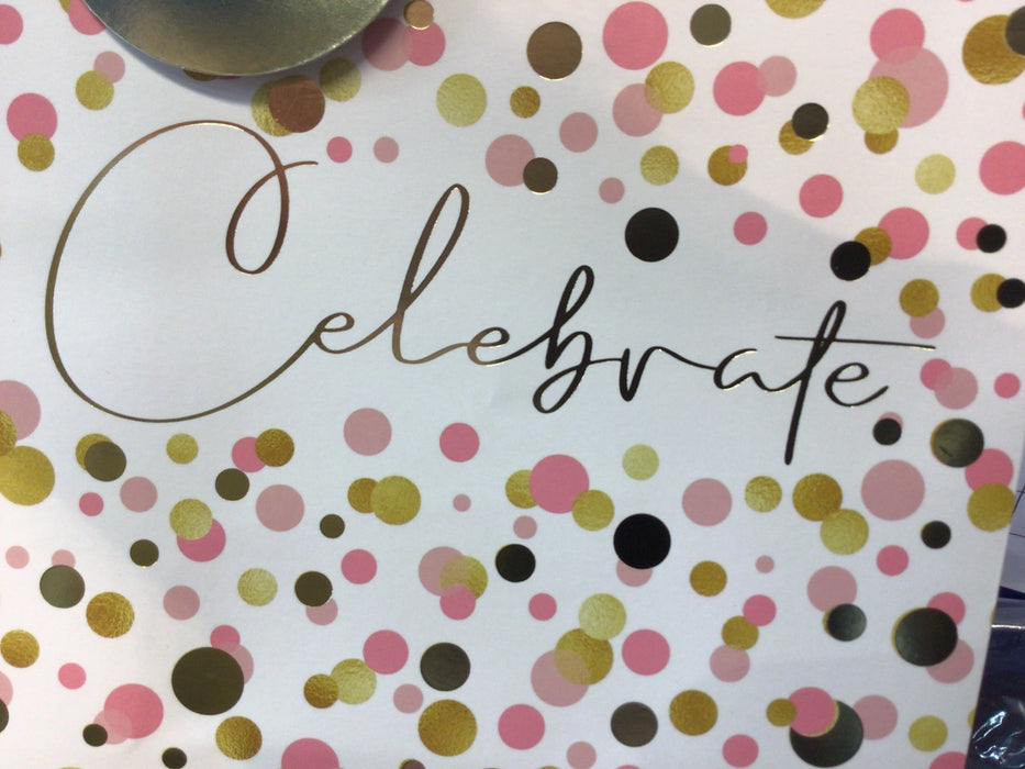 Birthday Gift Bag - Celebrate Dots The Ultimate Balloon And Party Shop Cheltenham & Gloucester Balloons & Fancy Dress 