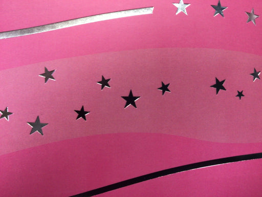 Bottle Gift Bag - Pink Stars The Ultimate Balloon And Party Shop Cheltenham & Gloucester Balloons & Fancy Dress 