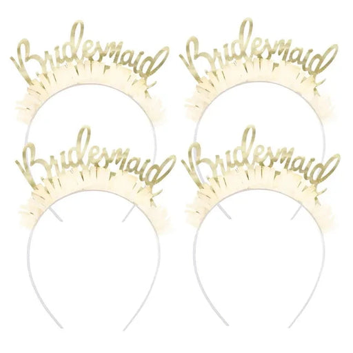 Bridesmaid Headbands (4pk) The Ultimate Balloon And Party Shop Cheltenham & Gloucester Balloons & Fancy Dress 