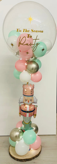 Table Top Christmas Deco Bubble Balloon Display The Ultimate Balloon And Party Shop Cheltenham & Gloucester Balloons & Fancy Dress 