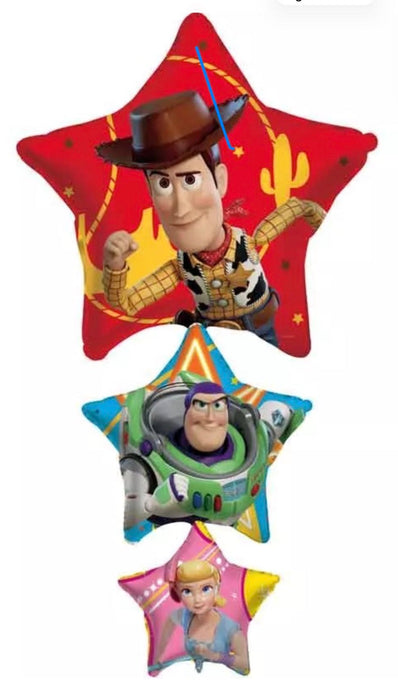 Toy Story 3 Tier Foil Balloon The Ultimate Balloon And Party Shop Cheltenham & Gloucester Balloons & Fancy Dress 