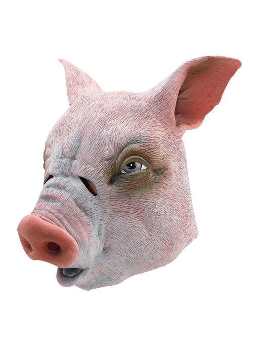 Rubber Overhead Animal Mask - Pig