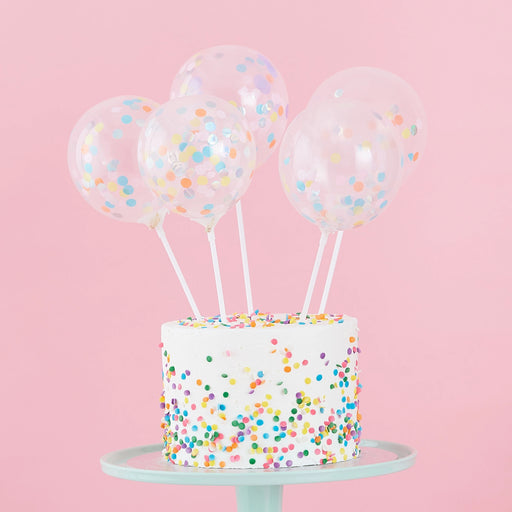 Cake Topper Set - Confetti Balloons The Ultimate Balloon And Party Shop Cheltenham & Gloucester Balloons & Fancy Dress 