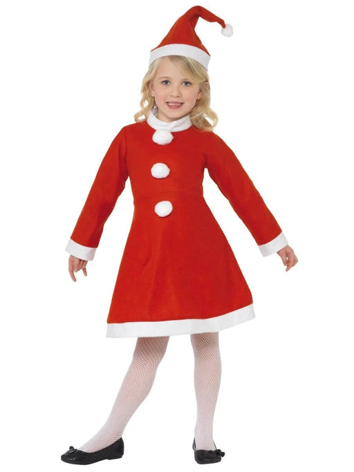 Child's Santa Girl Costume The Ultimate Balloon And Party Shop Cheltenham & Gloucester Balloons & Fancy Dress 