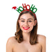 Christmas Ho Ho Ho Headband The Ultimate Balloon And Party Shop Cheltenham & Gloucester Balloons & Fancy Dress 