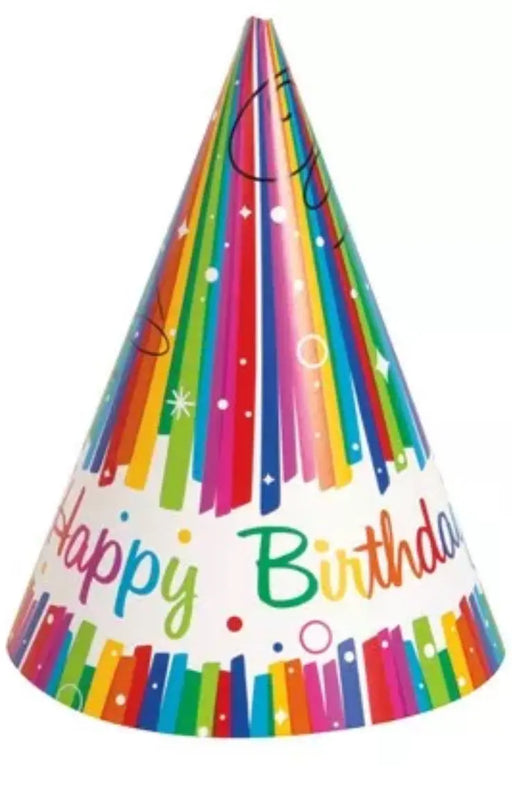 Cone Party Hats - Bright Birthday The Ultimate Balloon And Party Shop Cheltenham & Gloucester Balloons & Fancy Dress 