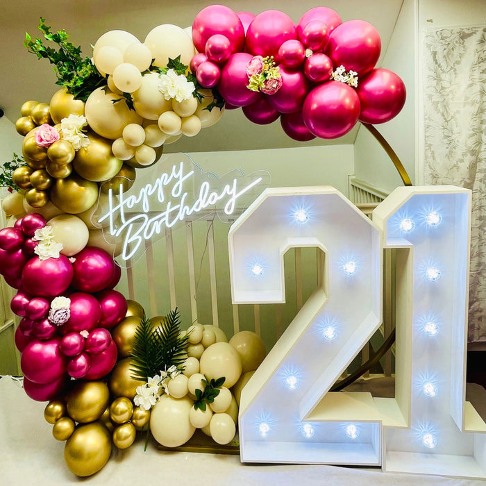 Corporate Circle Balloon Arch The Ultimate Balloon And Party Shop Cheltenham & Gloucester Balloons & Fancy Dress 