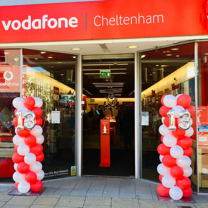 Corporate Large Balloon Towers (Pair) The Ultimate Balloon And Party Shop Cheltenham & Gloucester Balloons & Fancy Dress 