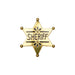 Cowboy Metal Sheriff Badge - Gold The Ultimate Balloon And Party Shop Cheltenham & Gloucester Balloons & Fancy Dress 