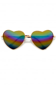 Heart Aviator Glasses