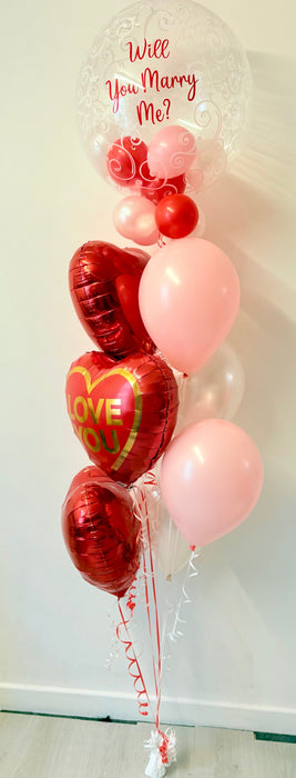 Personalised Propsoal Deluxe Balloon Display The Ultimate Balloon And Party Shop Cheltenham & Gloucester Balloons & Fancy Dress 